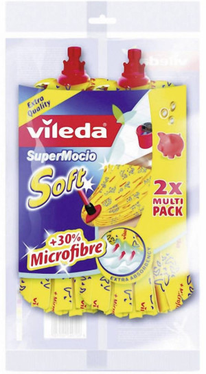 Vileda SuperMocio Soft Wischmop Ersatz 2er Pack 2 St. 11099