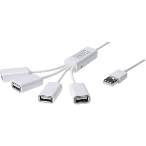 Digitus DA-70216 4 Port USB 2.0-Hub Wei