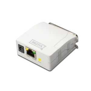 Assmann DIGITUS Fast Ethernet Print Server 1x RJ45 1x DB-36 Centronics