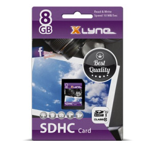 Xlyne 7308000 SDHC-Karte 8GB Class 10, UHS-I