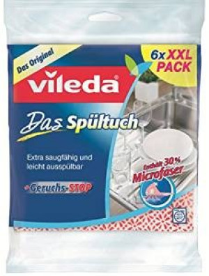 Vileda Spltuch mit 30% Microfaser 6er Pack 116364