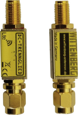 Wittenberg Antennen Antennenadapter RP-SMA-Buchse, RP-SMA-Stecker DC