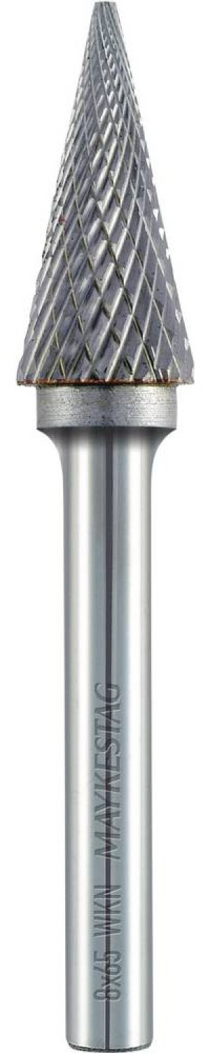 Alpen 783606106100 Frsstift Hartmetall Kegel Lnge 50mm