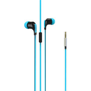 Vivanco Talk 4 In Ear Kopfhrer kabelgebunden Blau Headset