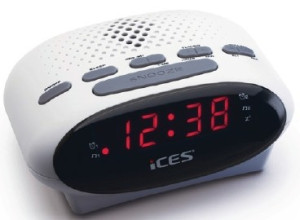 ICES ICR-210 Radiowecker UKW Wei