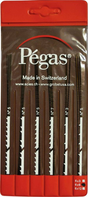 Pegas PS906x6DI 1 Set Laubsgebltter-Set 6tlg