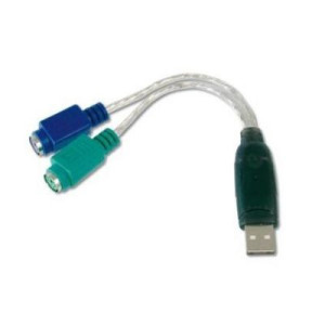 Digitus USB / PS/2 Tastatur/Maus Anschlusskabel [1x USB 2.0 Stecker A