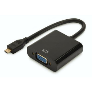 Digitus DA-70460 HDMI / VGA Adapter [1x HDMI-Stecker D Micro - 1x VGA-
