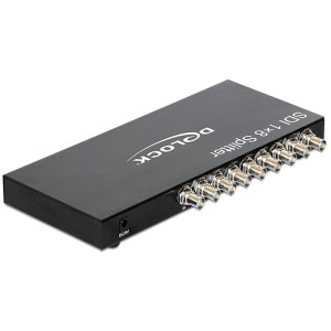 Delock 93253 8 Port SDI-Splitter Metallgehuse 1920 x 1080 Pixel