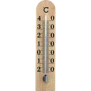 TFA Indoor Thermometer in beech wood