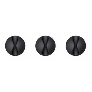 Bluelounge CableDrop 6er Pack, schwarz