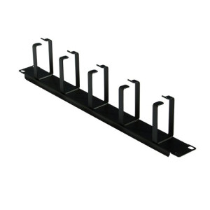 Roger Rangierpanel 19", 1HE, Rangierfrontplatte, schwarz