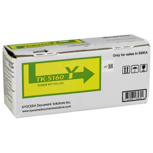 Kyocera Toner Kit TK-5160Y Gelb (ca. 12.000 Seiten) - Passend fr