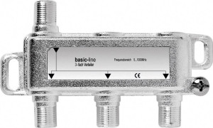 Renkforce Kabel-TV Verteiler 3-fach 5 - 1006MHz
