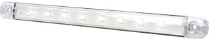 WAS LED Innenraumleuchte 728 LW10 LED 12V (B x H x T) 238 x 25 x 10.