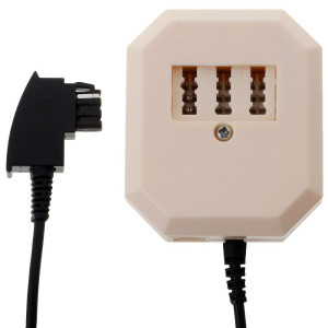 S-Impuls TAE F-Stecker - TAE-Buchse NFF+West-Buchse RJ11 (6/4)