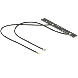 DeLOCK 89454 Antenne Doppel WLAN MHF IV Stecker