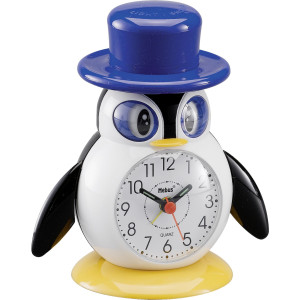 Mebus 26514 Kinder-Quarzwecker Motiv Pinguin