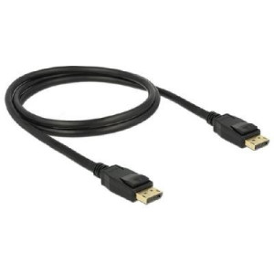 Delock Kabel DisplayPort 1.2 Stecker > DisplayPort Stecker 1 m