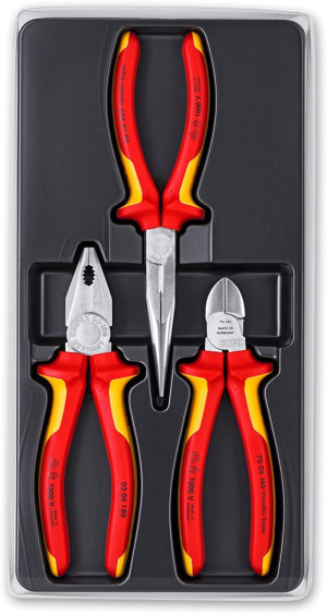 Knipex 00 20 12 VDE Zangen-Set 3teilig
