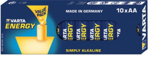 Varta ENERGY AA Value Pack 10 Mignon (AA)-Batterie Alkali-Mangan 1.5V