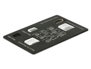 Delock SIM Karten Adapterset 4 in 1