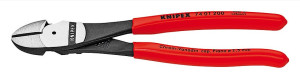 Knipex 74 01 160 Werkstatt Kraft-Seitenschneider mit Facette 160mm