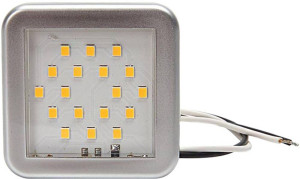 WAS LED Innenraumleuchte 989 LW11 LED 12V (B x H x T) 55 x 55 x 7mm