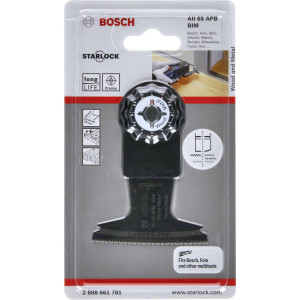 Bosch Accessories 2608661781 AIZ 65 BB Bimetall Tauchsgeblatt 65mm