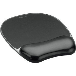 Fellowes Handgelenkauflage Crystal Gel schwarz
