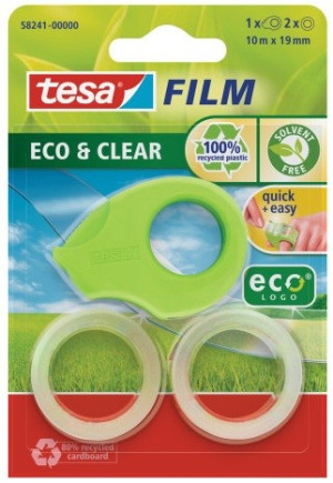 TESA 58241-00000-01 tesafilm ecoLog Hellgrn (L x B) 10m x 19mm