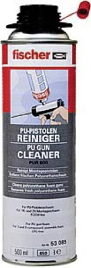 Fischer 53085 PU- und Pistolenreiniger PUR 500 500ml