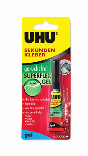 UHU SUPERFLEX GEL Sekundenkleber 45565 3g