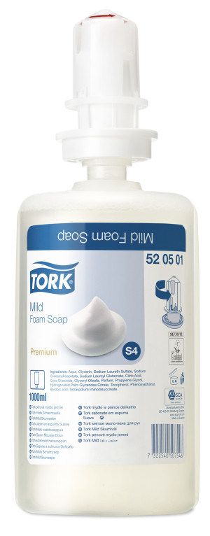TORK Mild 520501 Schaumseife 1l 6St.