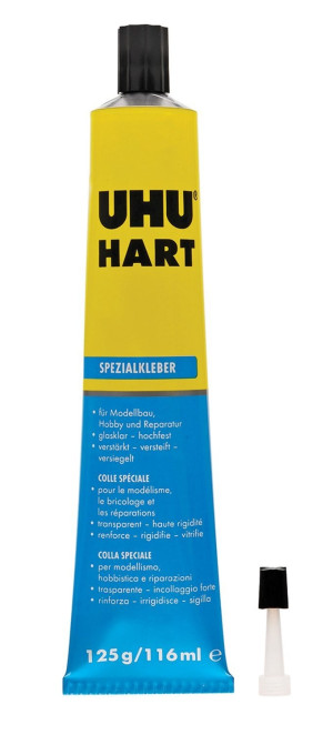 UHU 45525 Hart Modellbaukleber 125g