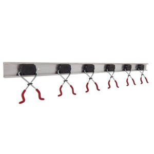 Bruns Gertehalterleiste 6 Halter SB 6.10 C 1m