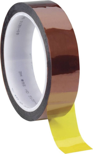 3M ET9212X33 Isolierband Gelb, Transparent (L x B) 33m x 12mm 1St.