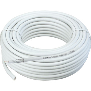 Schwaiger KOX90/50 042 SAT Kabel Koax 50.00m doppelt geschirmt 75 dB