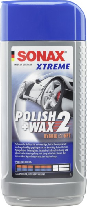 Sonax Polish+Wax 2 NanoPro 207200 Autowachs 500ml