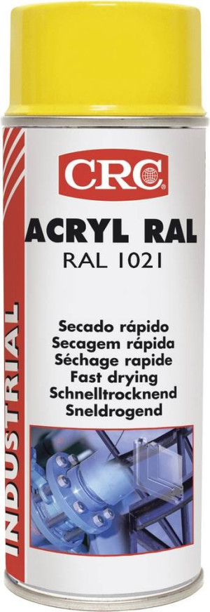 CRC 11679-AA Acryllack Rapsgelb RAL-Farbcode 1021 400ml