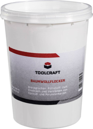 TOOLCRAFT Baumwollflocken 886566 500ml