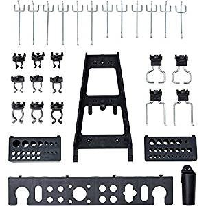 Kpper 73000 30tlg. Systemhalter-Set fr Lochwand