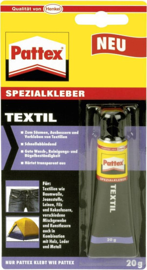 Pattex TEXTIL Spezialkleber PXST1 20g