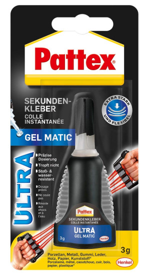 Pattex Ultra Gel Sekundenkleber PSG5C 3g