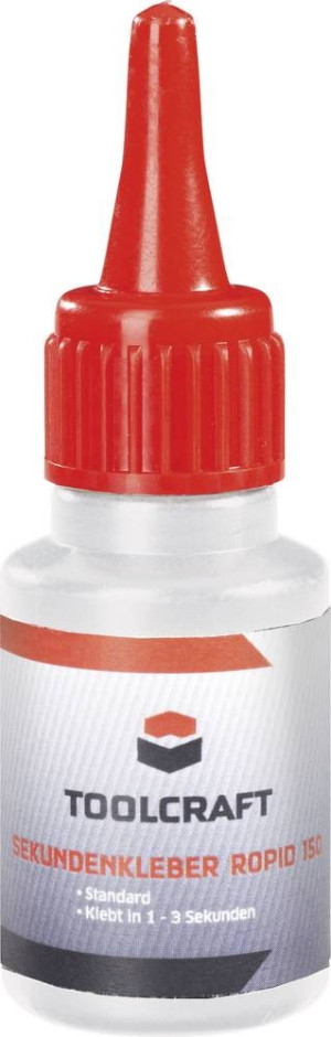 TOOLCRAFT ROPID 150 Sekundenkleber 886514 20g