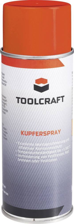 TOOLCRAFT Kupferspray 400ml
