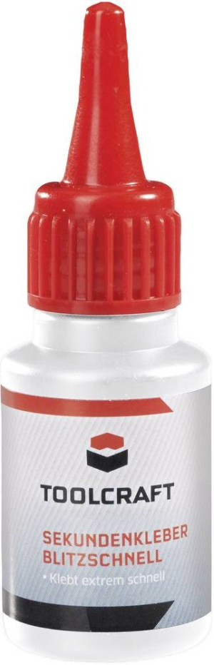 TOOLCRAFT BLITZSCHNELL Sekundenkleber TC-SKBL20G 20g