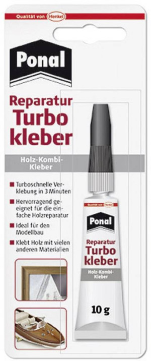Ponal TURBO-KLEBER Sekundenkleber PES6N 10g