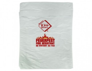 Kh-security 290148 Feuerfeste Dokumententasche
