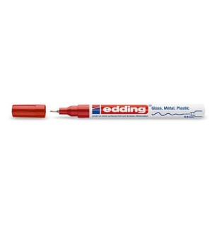 Edding 780 4-780002 Lackmarker Rot 0.8mm